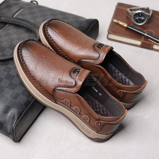 Buy Chester Men’s Leather Slip-On Shoes Online in Pakistan – Premium Comfort, Style & Durability T-7808