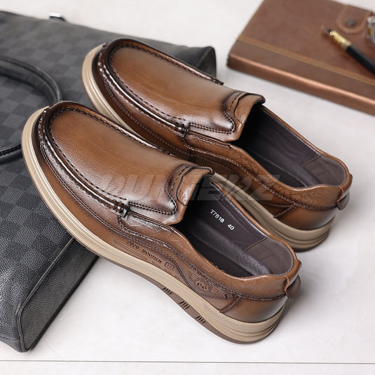 Velmont Leather Slip-On Shoes for Men in Pakistan | T-7818