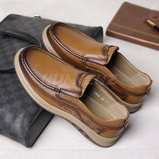 Velmont Leather Slip-On Shoes for Men in Pakistan | T-7818