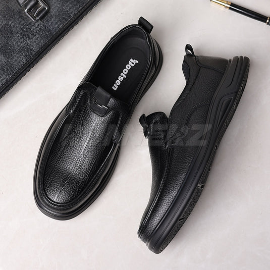 Windsor Classic Leather Slip-Ons – The Perfect Executive Men’s Shoe T-7806