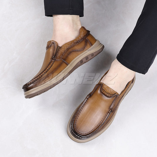 Velmont Leather Slip-On Shoes for Men in Pakistan | T-7818