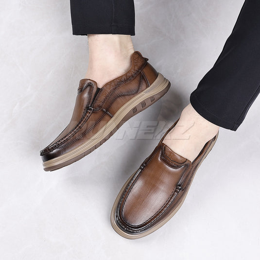 Velmont Leather Slip-On Shoes for Men in Pakistan | T-7818