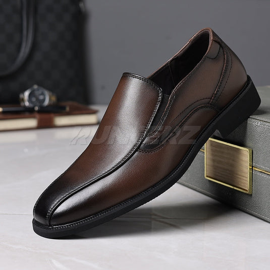 Marwell Genuine Leather Formal Shoes for Men in Pakistan | Premium Slip-On Business Shoes | Flat 10% OFF + Free Delivery | SKU-7813