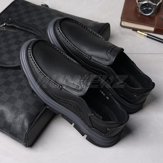 Buy Lightweight Genuine Leather Slip-On Shoes for Men in Pakistan | Medicated Comfort | Flat 20% OFF + Free Delivery Nationwide - SKU-7815