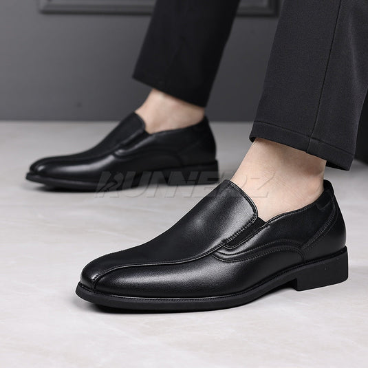 Marwell Genuine Leather Formal Shoes for Men in Pakistan | Premium Slip-On Business Shoes | Flat 10% OFF + Free Delivery | SKU-7813