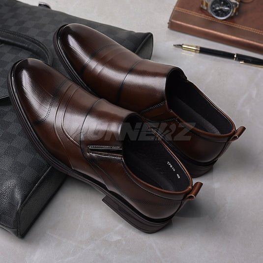 Buy Velroy Men’s Formal Dress Shoes in Pakistan – luxury slip-ons for office & business | SKU-7810