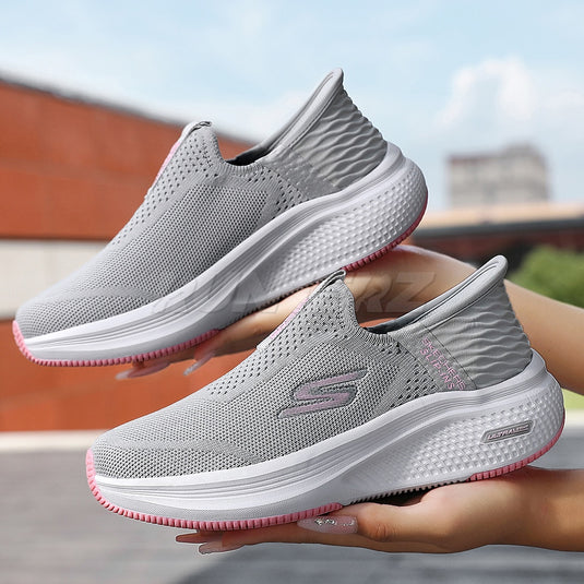 Buy Skechers Slip-ins GO RUN for Women | Air-Cooled, Hands-Free Shoes – Flat 28% OFF in Pakistan | F-668