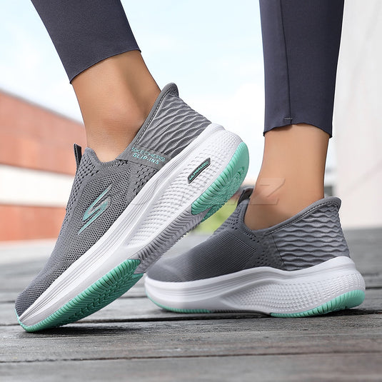 Buy Skechers Slip-ins GO RUN for Women | Air-Cooled, Hands-Free Shoes – Flat 28% OFF in Pakistan | F-668