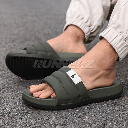 Runnerz Lite Cushioned Cloud Slides for Men – Premium Medicated Comfort Slippers in Pakistan | SKU-250901