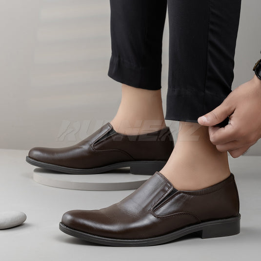 Vintage Franco – Men's Formal Leather Shoes in Pakistan | Premium Slip-On for Office & Events - 820