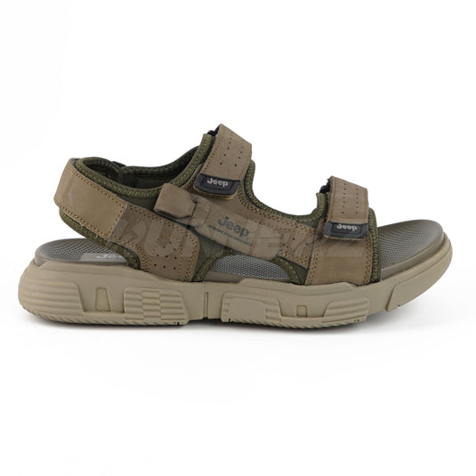 Jeep Xtreme Men's Hiking Sandals - Waterproof, Leather Outdoor Sandals in Pakistan - 4268