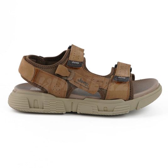 Jeep Xtreme Men's Hiking Sandals - Waterproof, Leather Outdoor Sandals in Pakistan - 4268