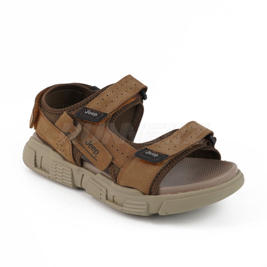 Jeep Xtreme Men's Hiking Sandals - Waterproof, Leather Outdoor Sandals in Pakistan - 4268