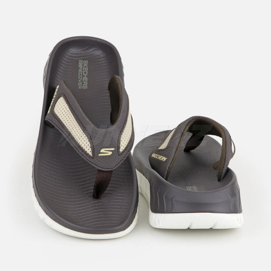 Skechers GO Recover Comfort Flip-Flops for Men | Arch Fit | Best Price in Pakistan | Hajj & Umrah Recommended | SKU-140433
