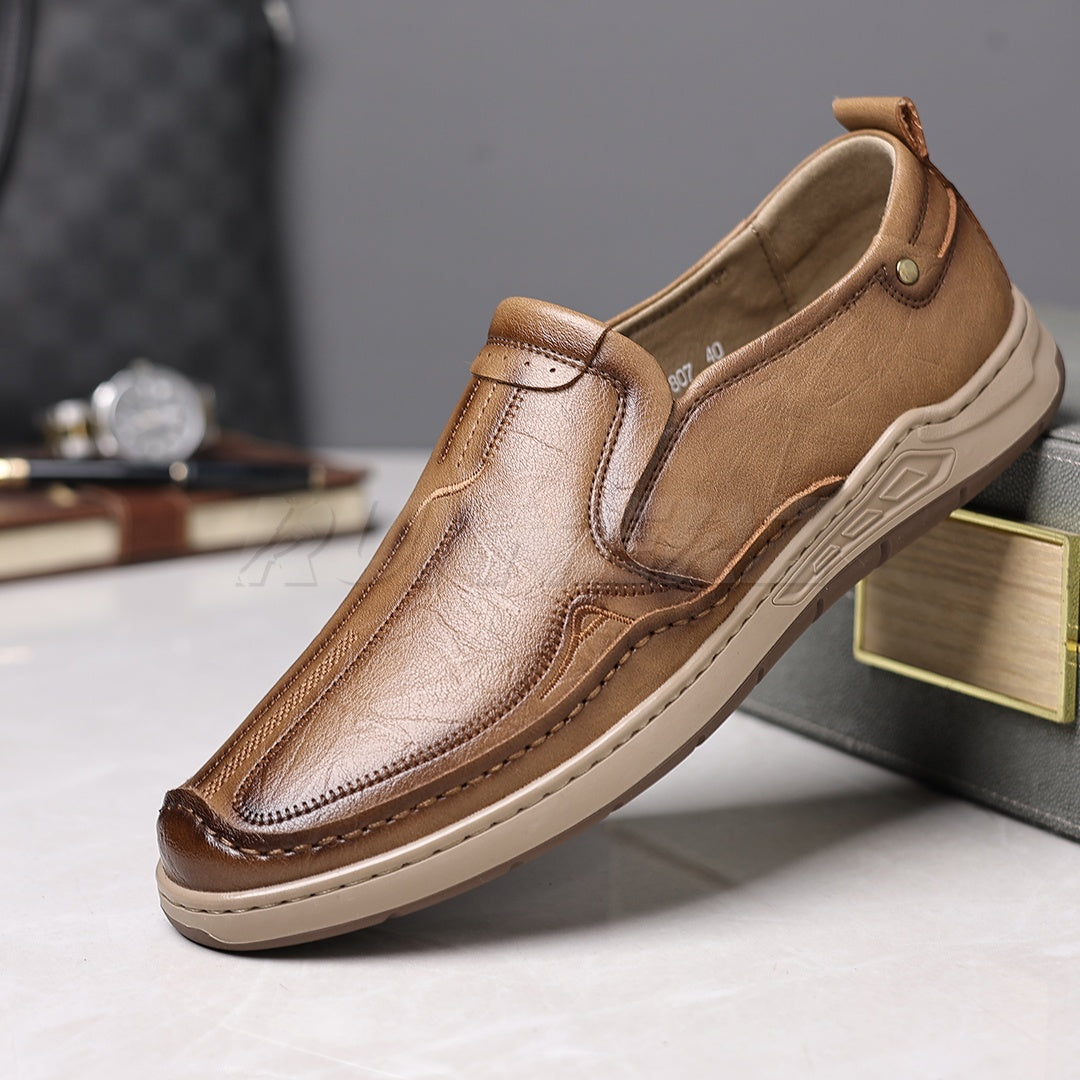 Winchester Men’s Leather Slip-On Shoes – Best Formal & Wedding Footwear for Men in Pakistan T-7807 Main image