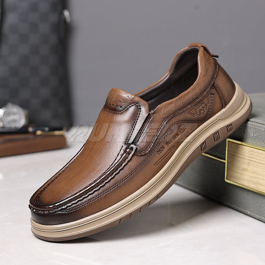 Velmont Leather Slip-On Shoes for Men in Pakistan | T-7818