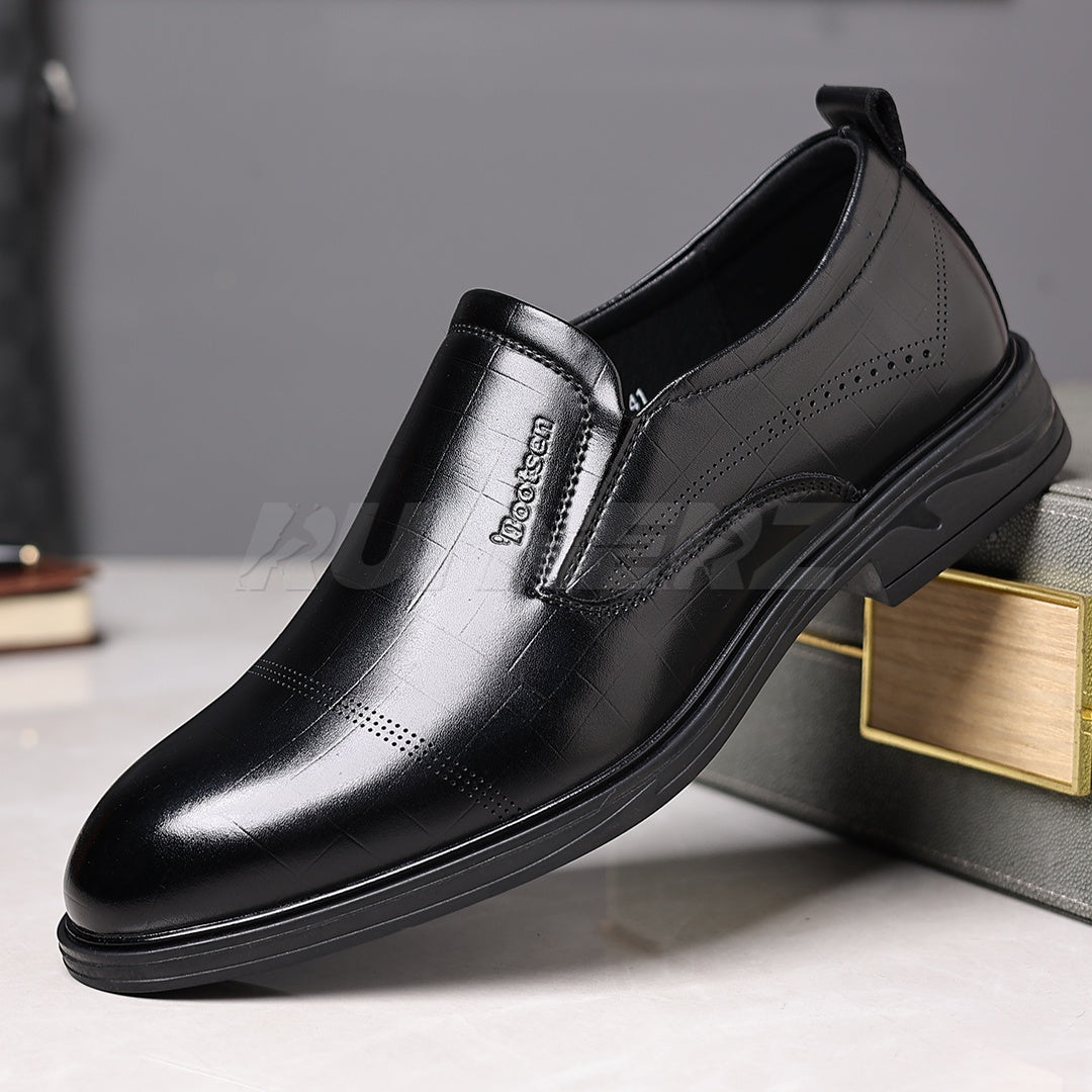 Prestige Walk Premium Leather Men's Formal Shoes for Executives in Pakistan T-7803 Secondary image