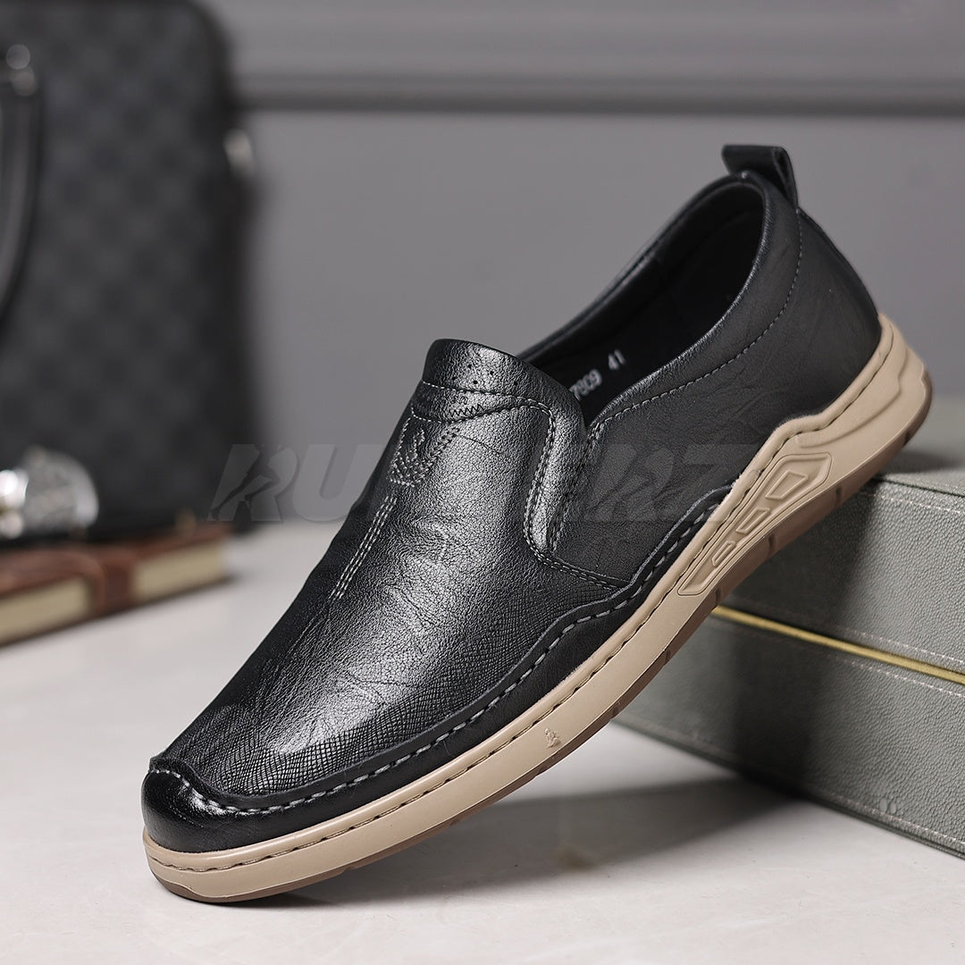 Urban Classic Medicated Shoes for Men in Pakistan – Best Orthopedic Slip-On for Foot Pain & Diabetic T-7809 Secondary image