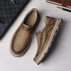 Buy Lightweight Genuine Leather Slip-On Shoes for Men in Pakistan | Medicated Comfort | Flat 20% OFF + Free Delivery Nationwide - SKU-7815