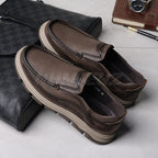 Buy Lightweight Genuine Leather Slip-On Shoes for Men in Pakistan | Medicated Comfort | Flat 20% OFF + Free Delivery Nationwide - SKU-7815