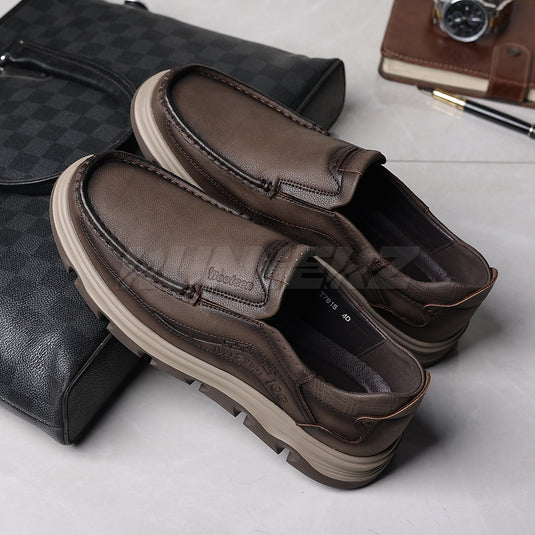 Buy Lightweight Genuine Leather Slip-On Shoes for Men in Pakistan | Medicated Comfort | Flat 20% OFF + Free Delivery Nationwide - SKU-7815