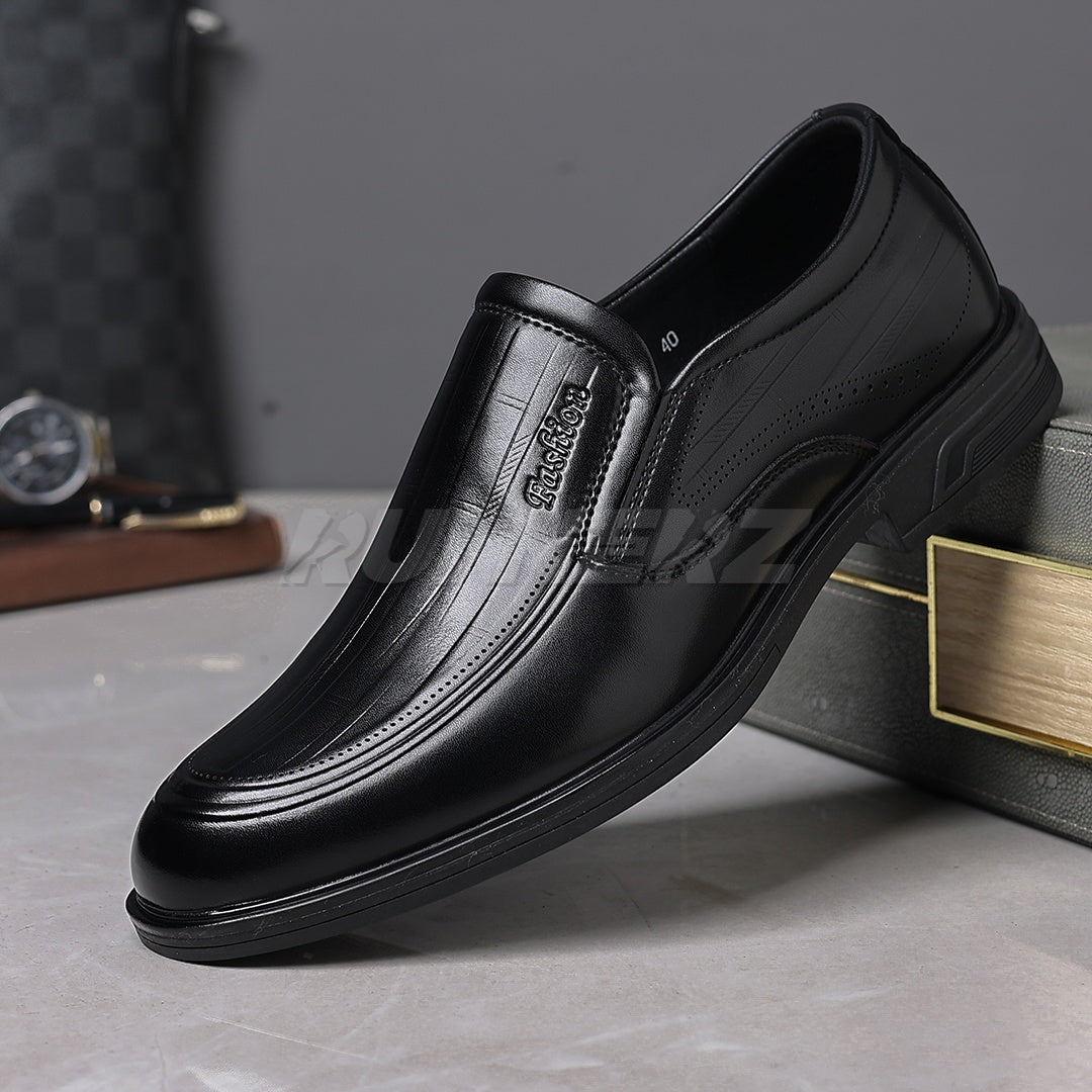 Buy Monarch Men’s Dress Shoes in Pakistan – Premium Formal & Business Slip-On Shoes | Office & Wedding Wear | Free Delivery + COD - SKU-7811 Secondary image