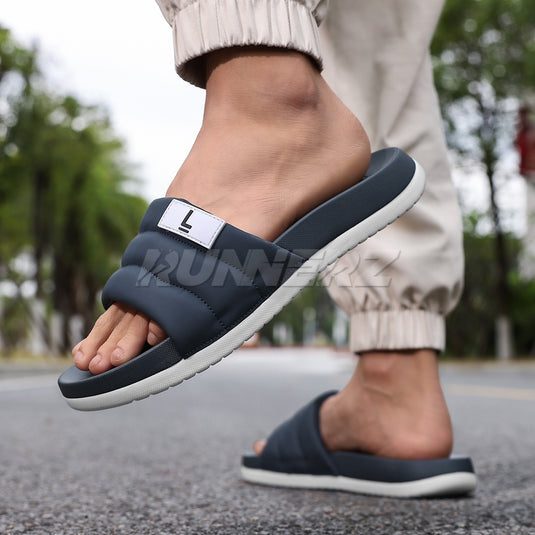 Runnerz Lite Cushioned Cloud Slides for Men – Premium Medicated Comfort Slippers in Pakistan | SKU-250901