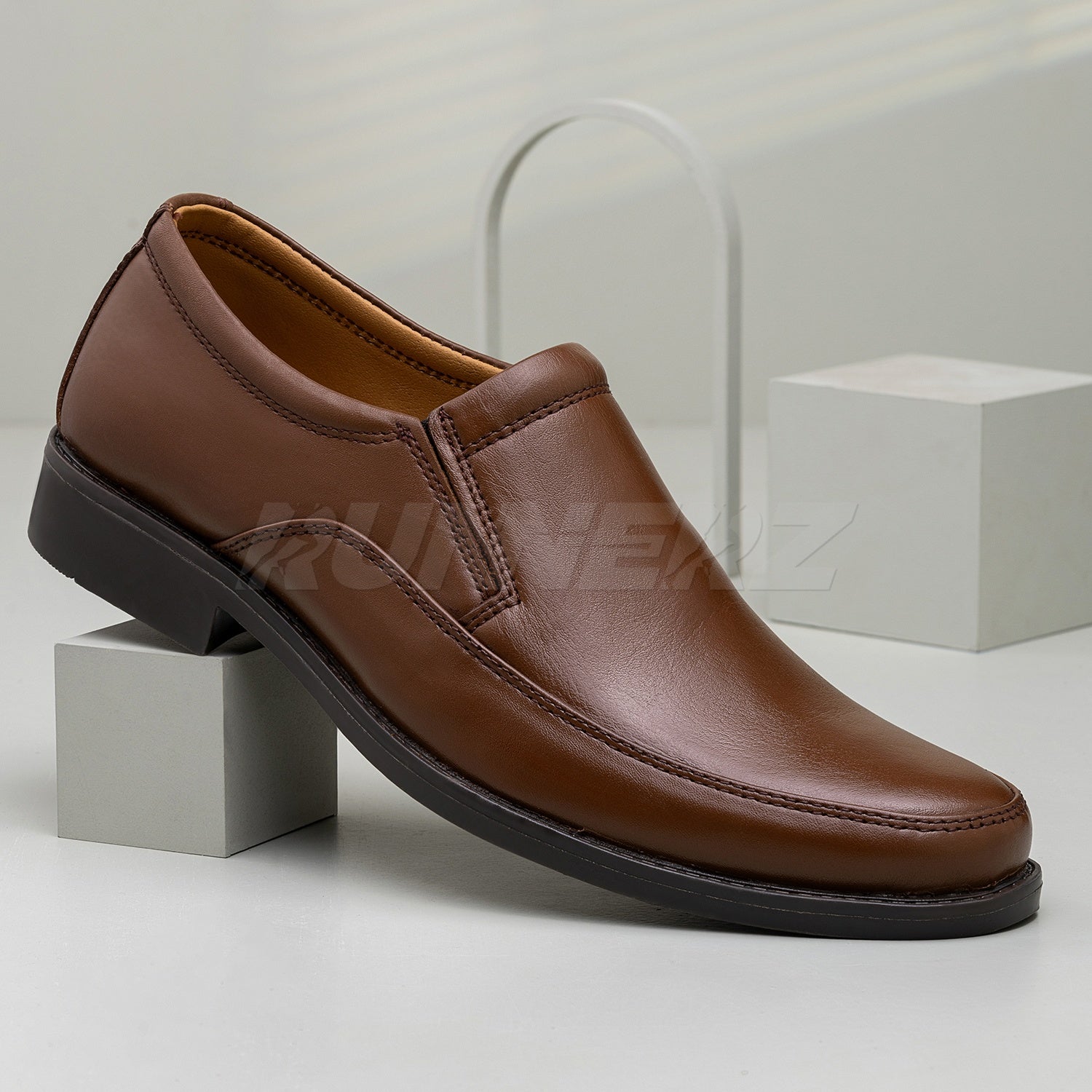 Maverick Men’s Leather Slip-On Shoes – Formal Footwear for Men in Pakistan - 811