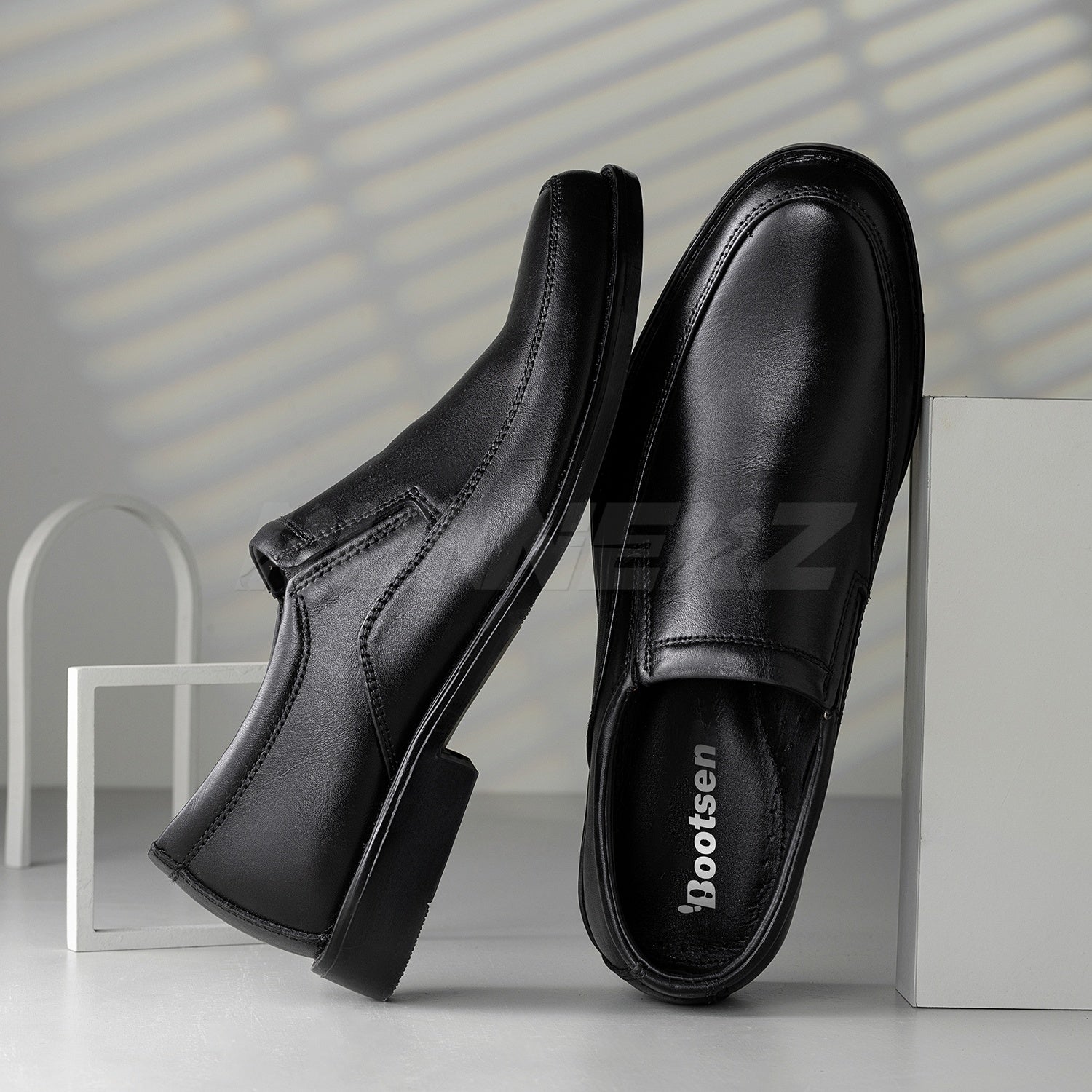 Maverick Men’s Leather Slip-On Shoes – Formal Footwear for Men in Pakistan - 811