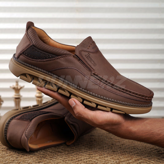 Men's Casual Leather Shoes | Vietnam-Made Footwear Now in Pakistan - E 180