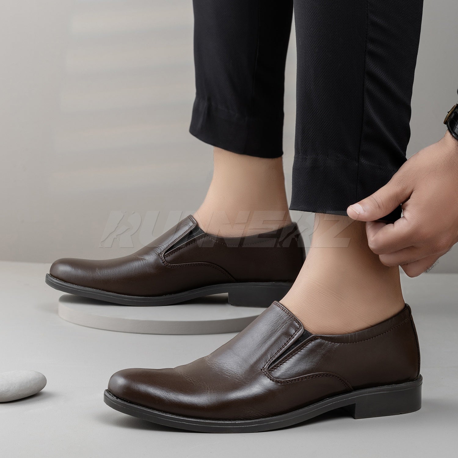 Vintage Franco – Men's Formal Leather Shoes in Pakistan | Premium Slip-On for Office & Events - 820 Main image