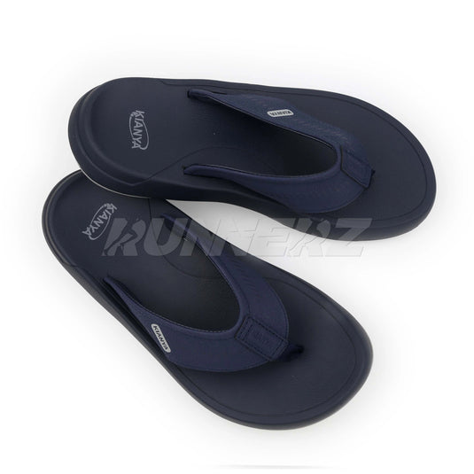 KIANYA Thai-Made Leather Flip Flops for Men with Advanced Medicated Comfort - JY2024-2