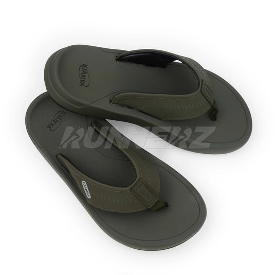 KIANYA Thai-Made Leather Flip Flops for Men with Advanced Medicated Comfort - JY2024-2