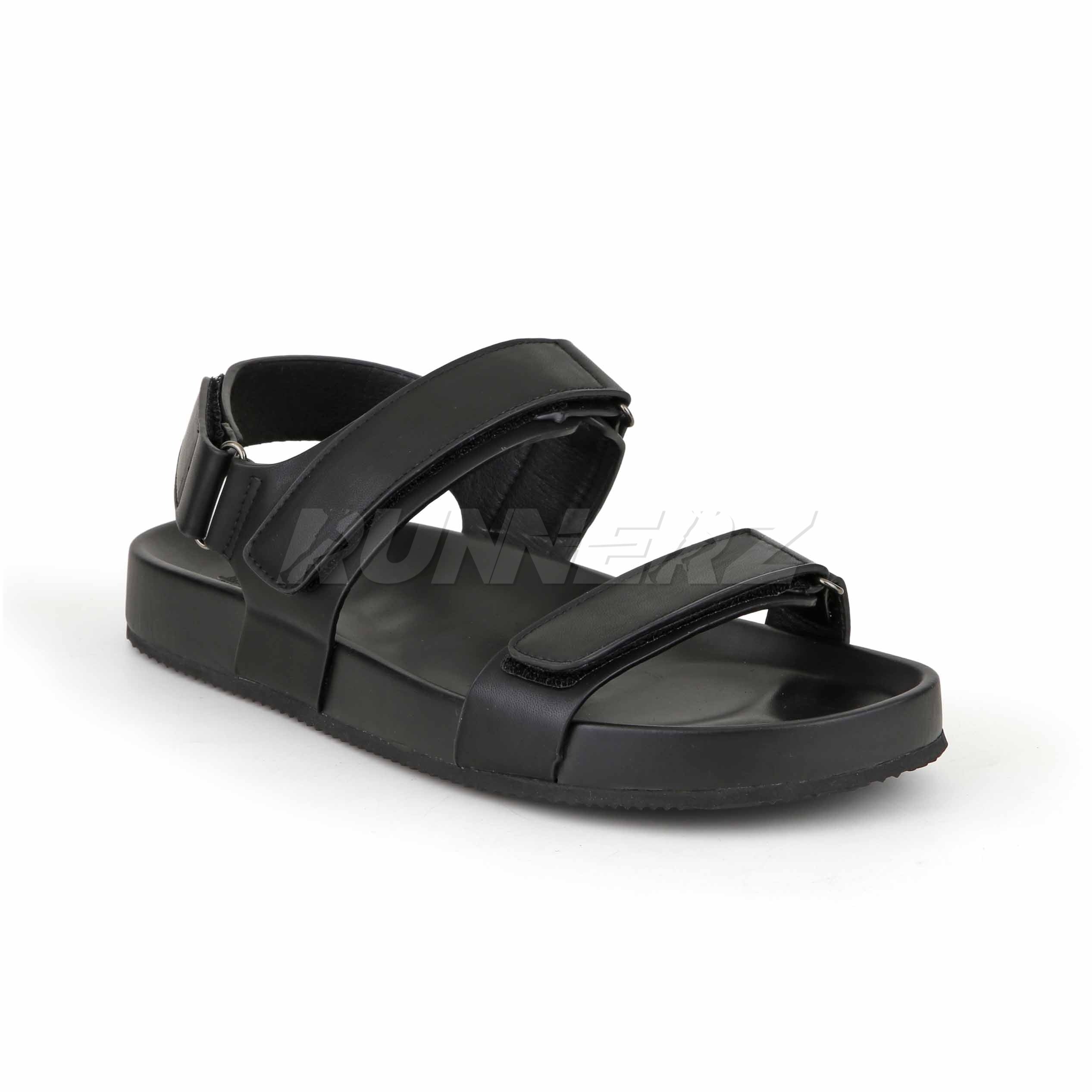 Runnerz Men’s Cushioned Sandals with Arch Support | Premium Leather Non-Slip Sandals Pakistan | SKU-819-1