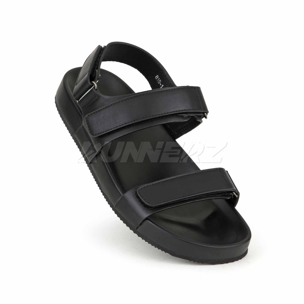 Runnerz Men’s Cushioned Sandals with Arch Support | Premium Leather Non-Slip Sandals Pakistan | SKU-819-1