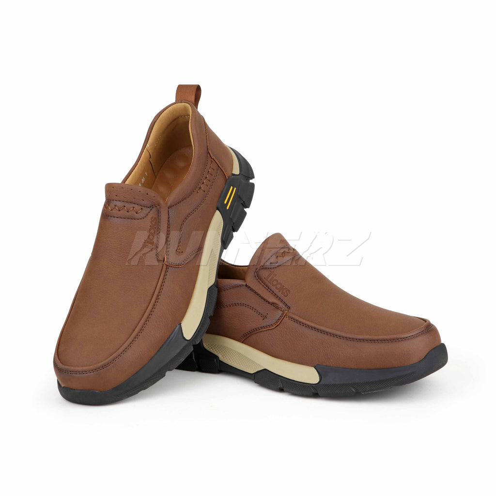 Runnerz Men’s Slip-On Casual Office Shoes | Big Size EU 45–48 | Best Price in Pakistan | SKU-E871-B