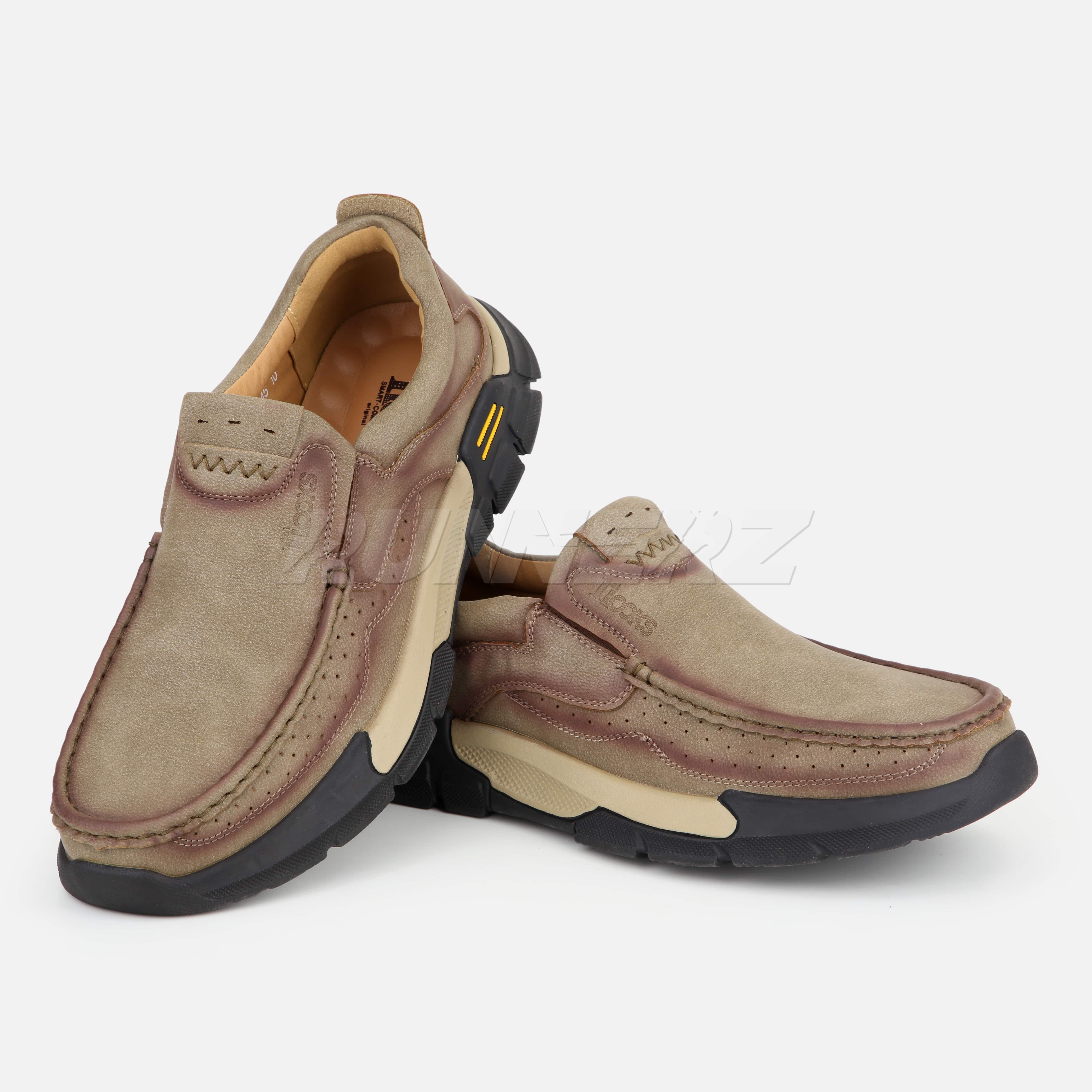 Buy Men’s Slip-On Casual & Office Shoes Pakistan – Big Sizes 45-48 | Comfortable Diabetic-Friendly All-Day Wear | SKU-E821-B Main image