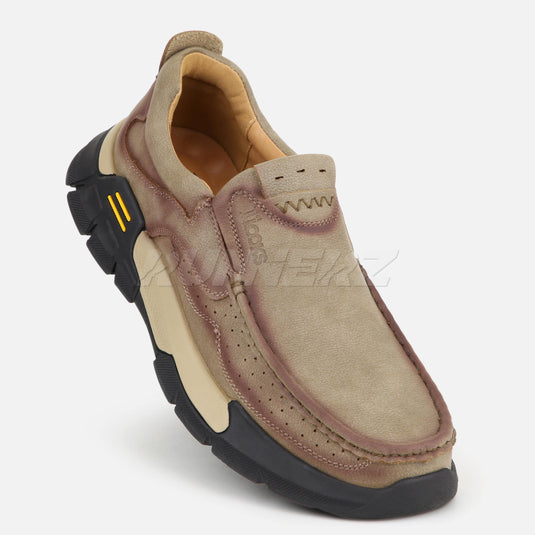 Buy Men’s Slip-On Casual & Office Shoes Pakistan – Big Sizes 45-48 | Comfortable Diabetic-Friendly All-Day Wear | SKU-E821-B