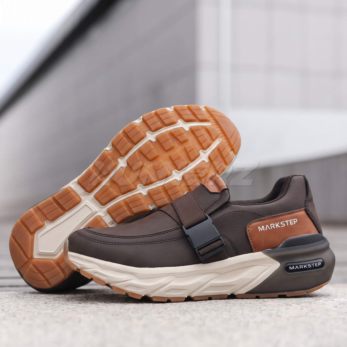 Runnerz Buckle Strap Sneakers for Men | SKU-A01