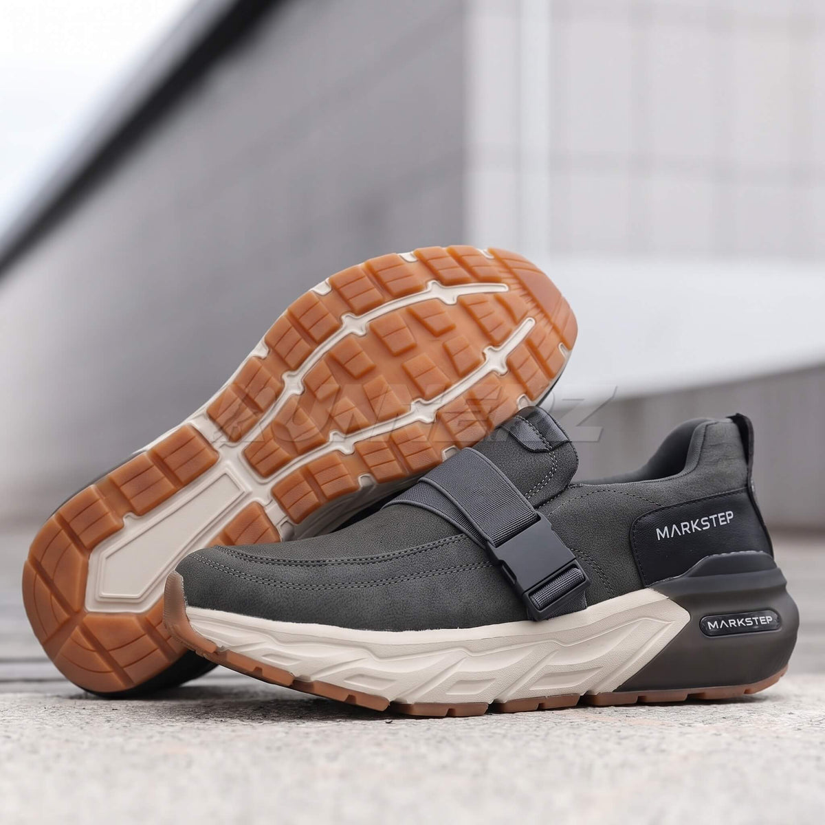 Runnerz Buckle Strap Sneakers for Men | SKU-A01